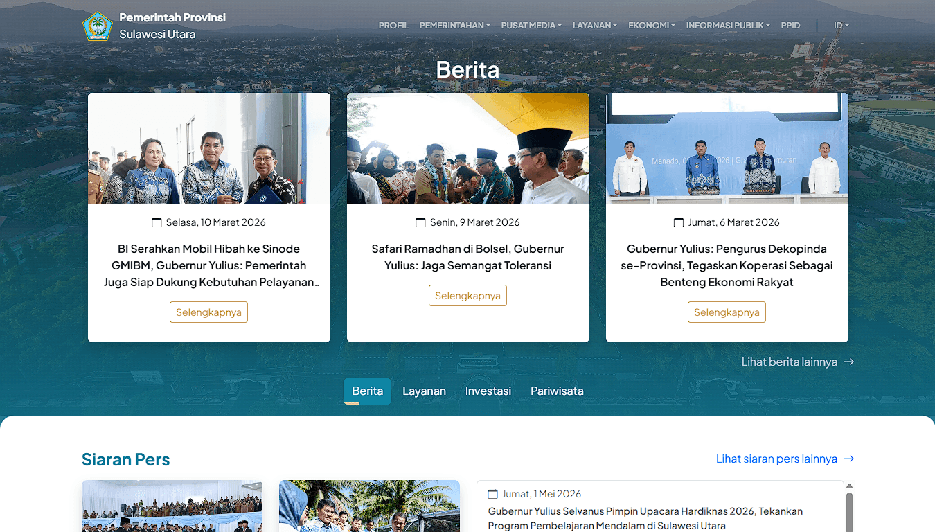 Pemerintah Provinsi Sulawesi Utara